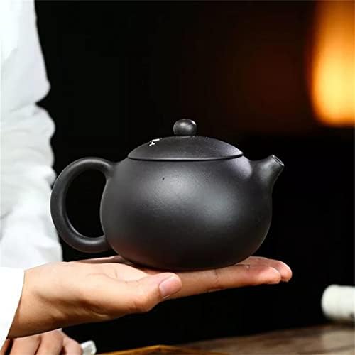 Дебел 430 мл лилаво глинен чайник с голям капацитет plum blossom домакински чай (Цвят: A, размер: 430 мл)