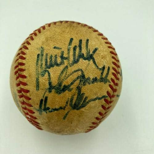 Бо Шембехлер, Том Монаган, Велики спортни деятели Мичиган Подписа договор с JSA по бейзбол - Бейзбол топки Колеж с автограф
