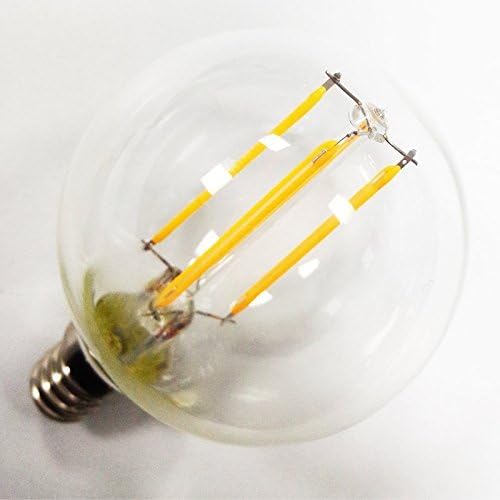 MRDENG Led лампи, с регулируема яркост, 40 Ваттные Сменяеми лампи-Свещници, G16.5/G50 3,5 W (40-Ватов Еквивалент), Энергосберегающая