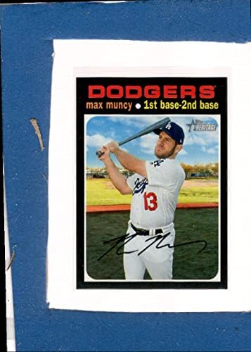 Бейзболна картичка Макс Мънси Лос Анджелис Доджърс 2020 Topps Heritage #167
