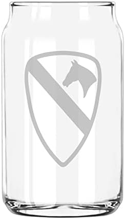 Дизайн на Чаши 1-ва Кавалерийска Дивизия SSI С Гравиран 5 Грама бирена кутийка Дегустатор Стъкло