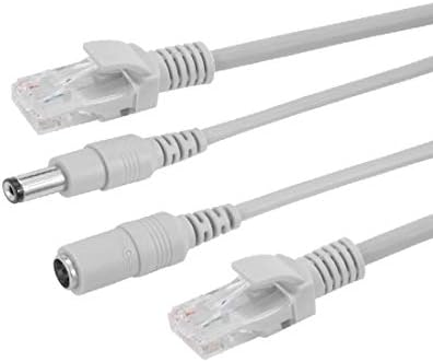 Нов Удлинительный кабел Lon0167 15M/49ft Cat5e с функция Мрежа Ethernet LAN/reliable Power efficiency за IP камери за видеонаблюдение