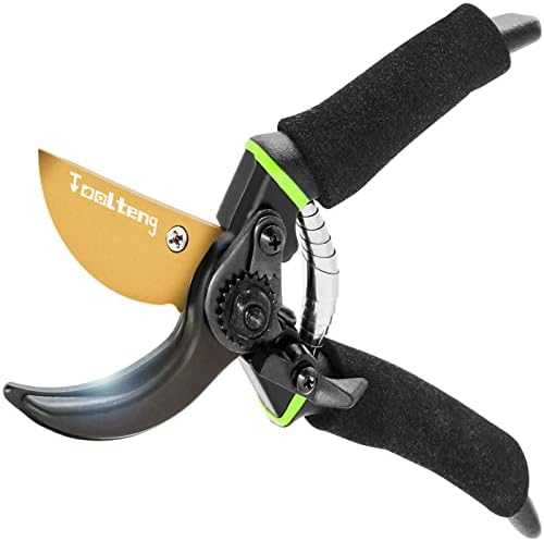 Ножици за подстригване заобикаля TOOLTENG Premium, Тежки Сверхострые Ръчни градинарски ножици, Професионални Градинарски ножици, ножици