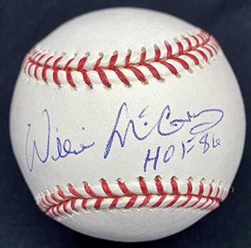 Willey Маккови Копито, 86, Подписан от JSA Свидетел бейзбол Само Голографически - Бейзболни топки с автографи