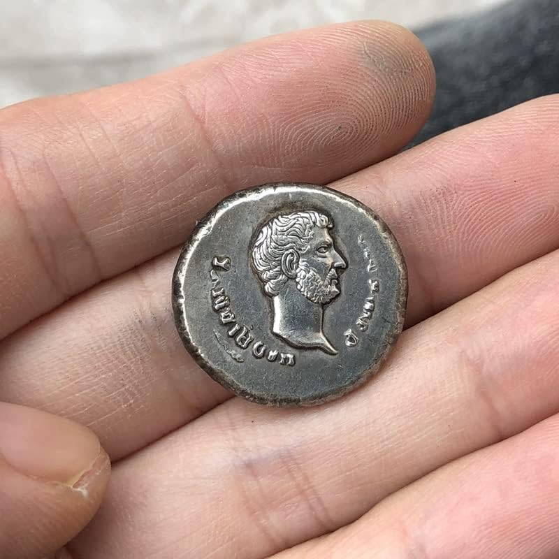 Римски Монети Месинг Със Сребърно Покритие Старинни Занаяти Чуждестранни Възпоменателни Монети Неправилен Размер Тип 21