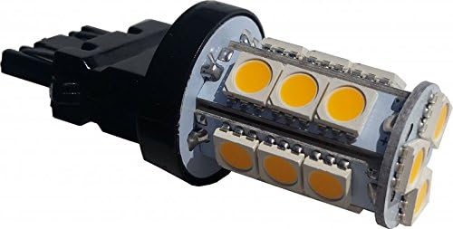 Комплект от четири (4) led лампи с мощност 2,5 Вата (с еквалайзер до 25 Вата) 12V T20 с клиновидна глава 3156 3157
