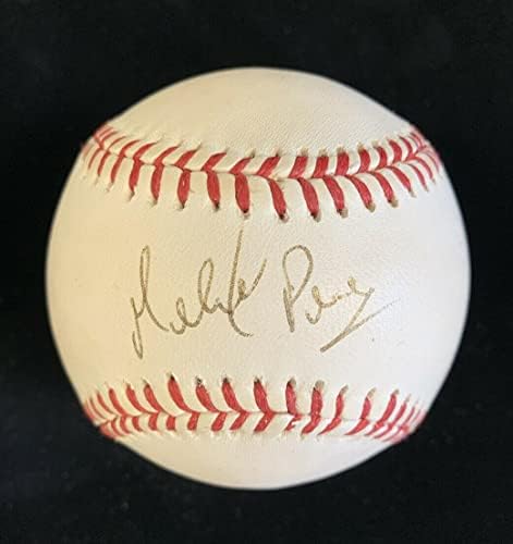 Мелидо Перес Роялс Уайт Сокс Янкис е ПОДПИСАЛ Официален Бейзболен топката NL с голограммой - Бейзболни топки С Автографи