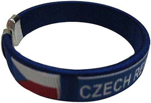 Гривни с Флага на Чешката Република C Wristlets