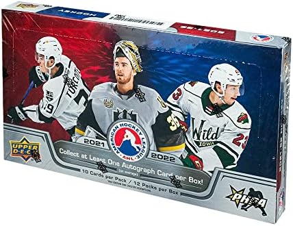 Кутия за хоби Хокей на горната палуба AHL 2021-22
