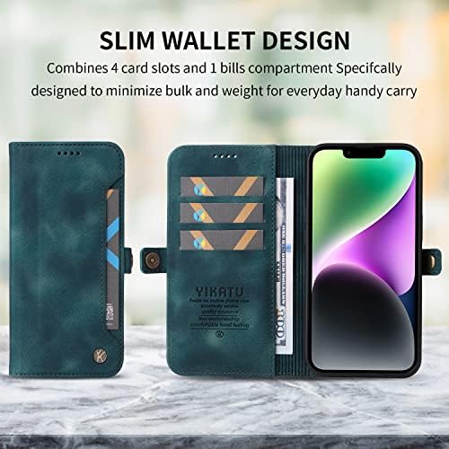 Чанта-портфейл XYX за Samsung Galaxy A51 5G, Калъф-награда от изкуствена кожа, Панти Калъф за телефон с Магнитна закопчалка, Поставка