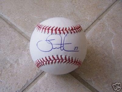 Джак Ташнер S. f. Гигантите Подписа Официален топката Ml - Бейзболни топки с автографи