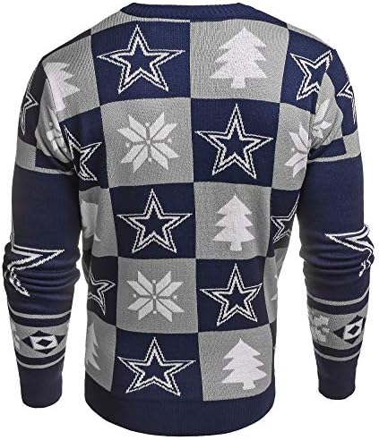 Грозен пуловер в стил ивици FOCO на NFL (издание на г.)