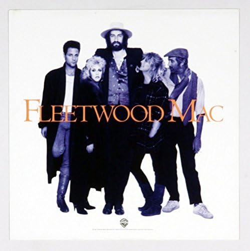 Плосък плакат Fleetwood Mac 1987 Tango In The Night За насърчаване на албума 12 x 12
