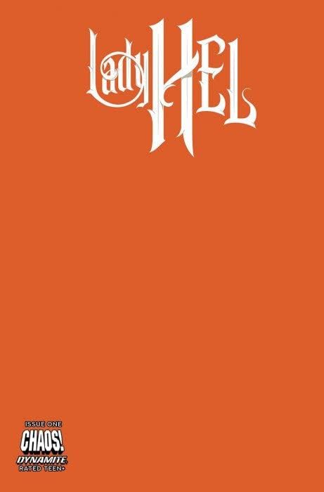 Lady Hel Удари #1T VF/NM; Комикс Динамит | фокальный вариант оранжево бланка