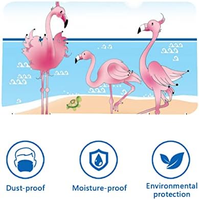 Flamingo Преносим Титуляр за Респиратор За лице, Кутия, Тънък Пластмасов Калъф за Съхранение на Козметичната Маска за Лице, Органайзер