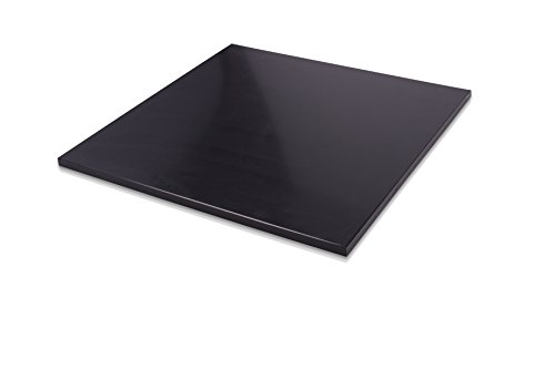 HDPE (полиетилен висока плътност) Пластмасов лист 1/4 x 7,5x 40 Черен цвят