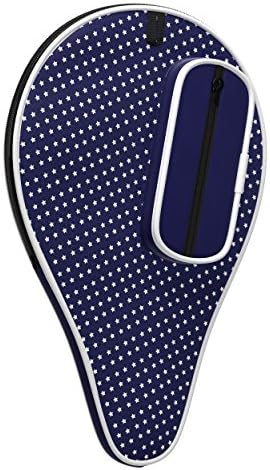 Двухшпиндельный калъф за нож за пинг-понг - най-Добрият Калъф за нож за тенис на маса с допълнително място за съхранение на топки - Чанта