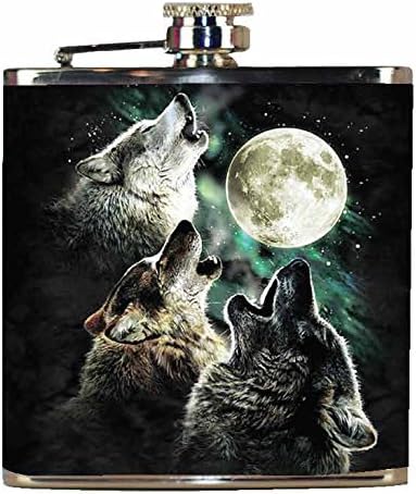 Фляжка Three Wolf Moon 7 грама