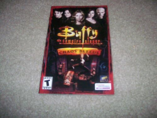 Брошура-инструкция Buffy the Vampire Slayer Chaos Bleeds за Playstation 2